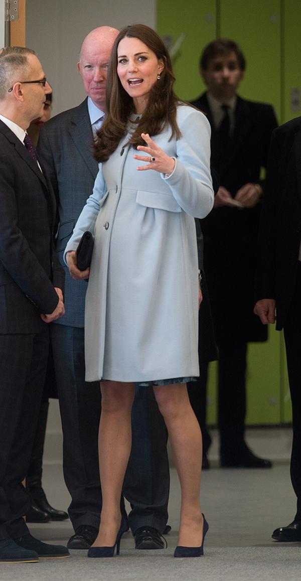 The Duchess of Cambridge opens the Kensignton Leisure Centre in London