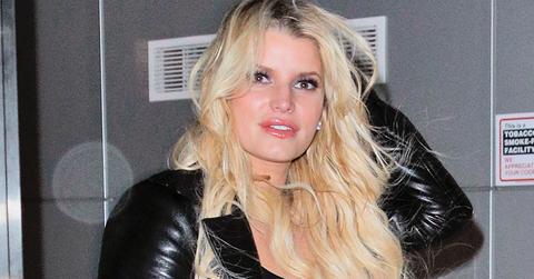 jessica simpson glamour airport drama