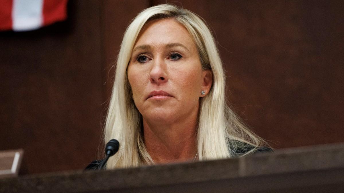 image of Marjorie Taylor Greene will now appear on CNN and 'The View.'