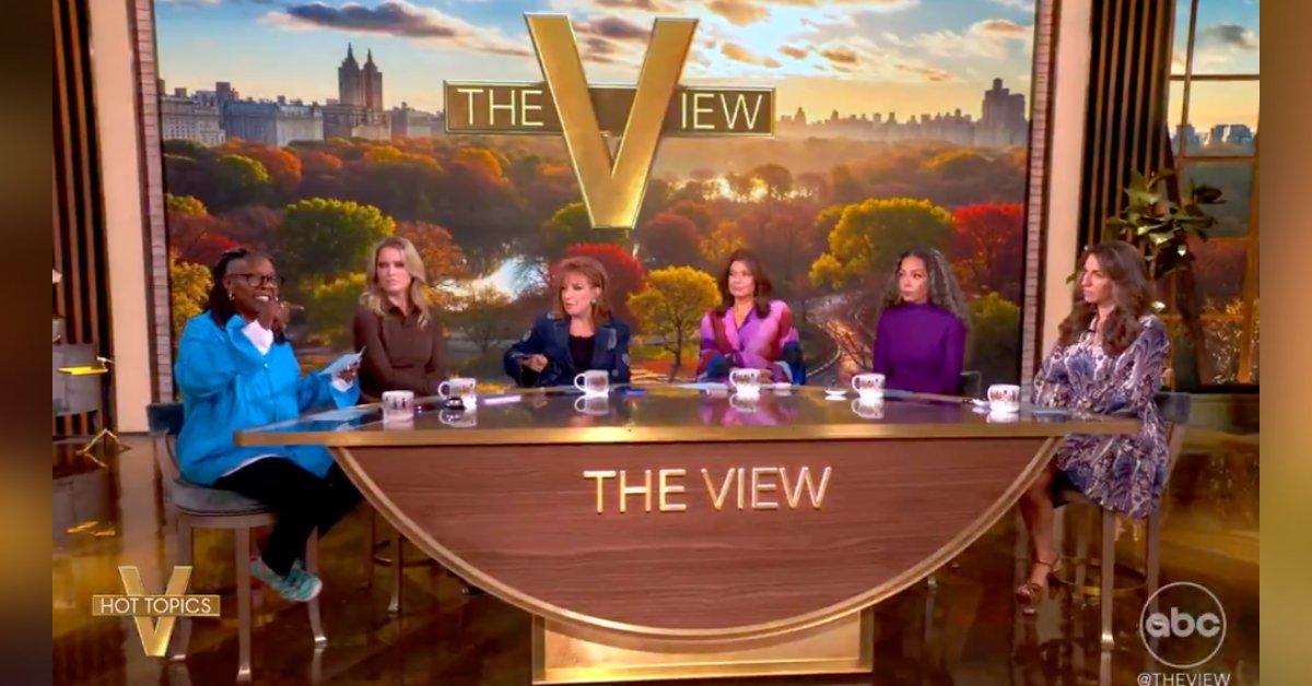 Photo of the actress declared, 'I didn't say it!' after she caught herself almost curisng on-air.
