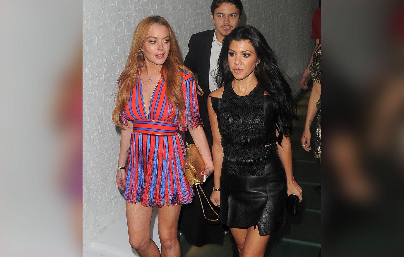 Kim kardashian lindsay lohan feud