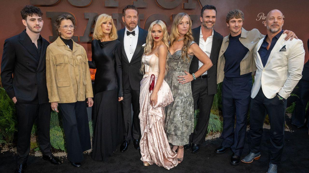 Image of Cole Hauser said the cast and crew of 'Dutton Ranch' was 'wiped out' by the end of production.