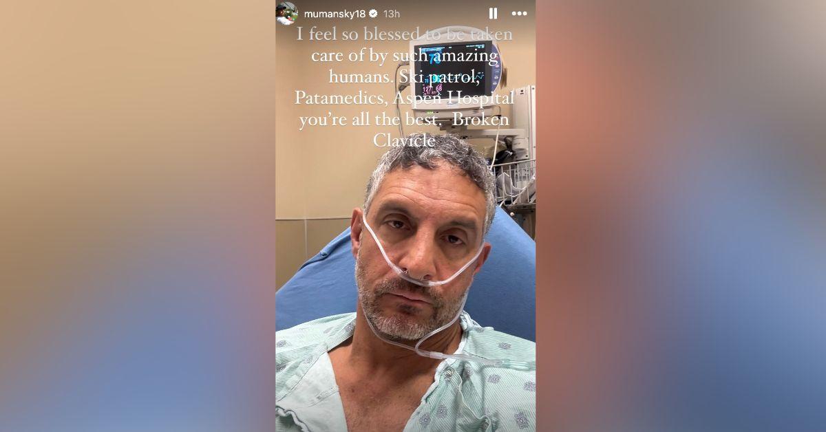 mauricio umansky ski accident hospital