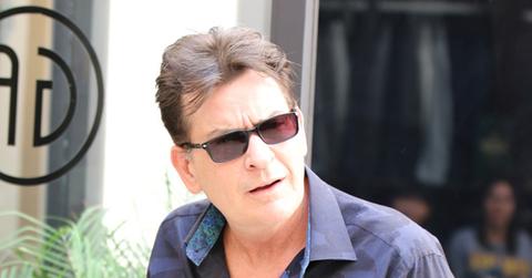 EXCLUSIVE: Charlie Sheen After Getting His Haircut in Los Angeles