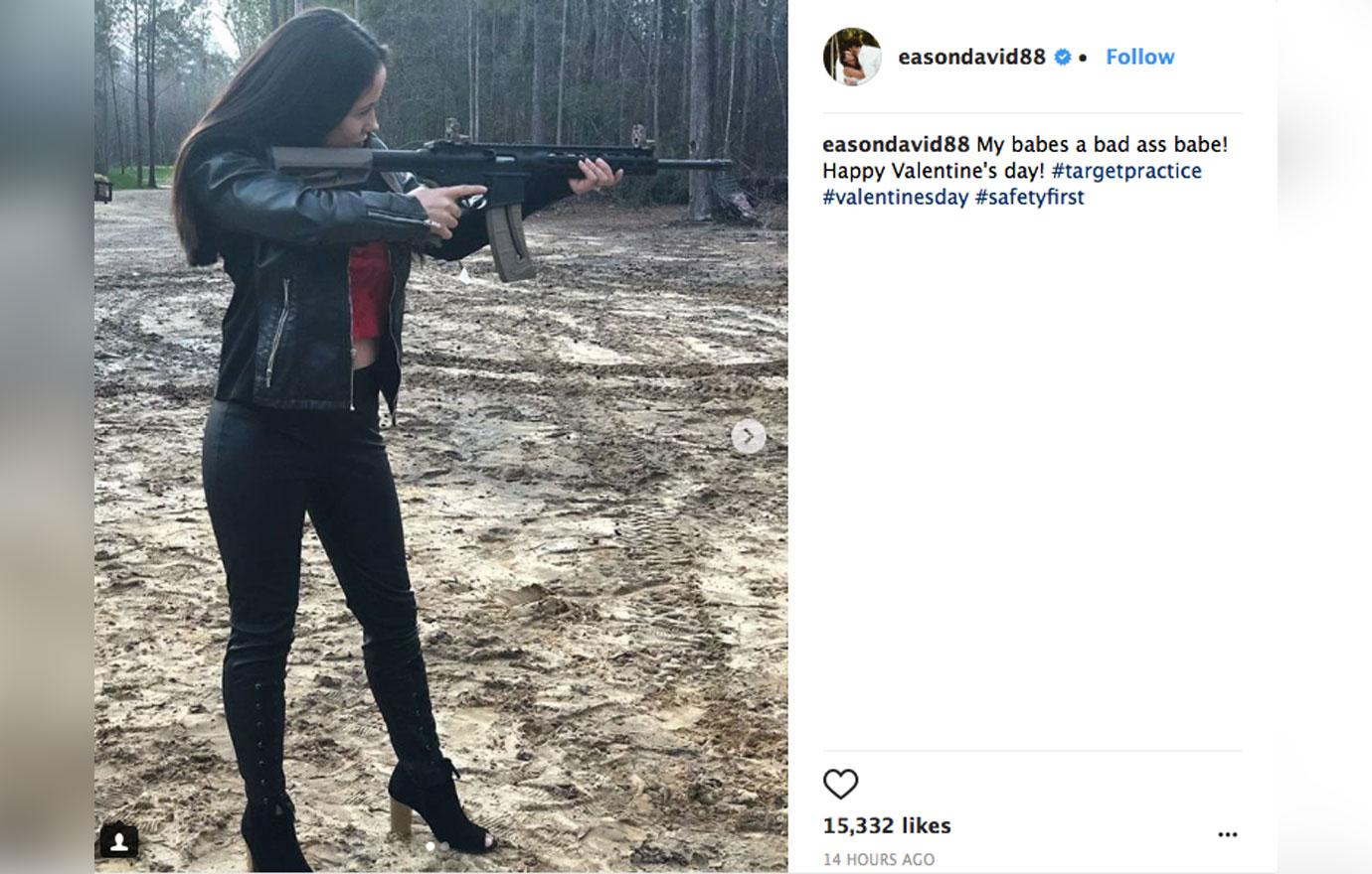 Jenelle Evans Slammed For Gun Photos Hours After Florida Massacre 