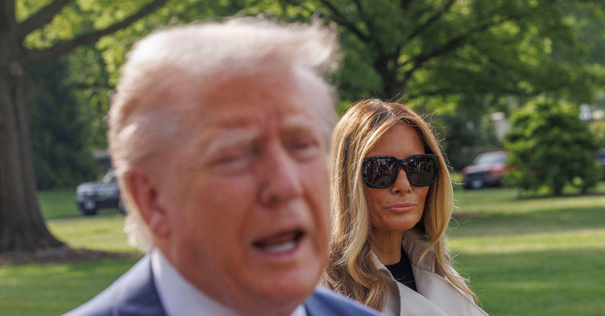 president donald trump first lady melania are separated source