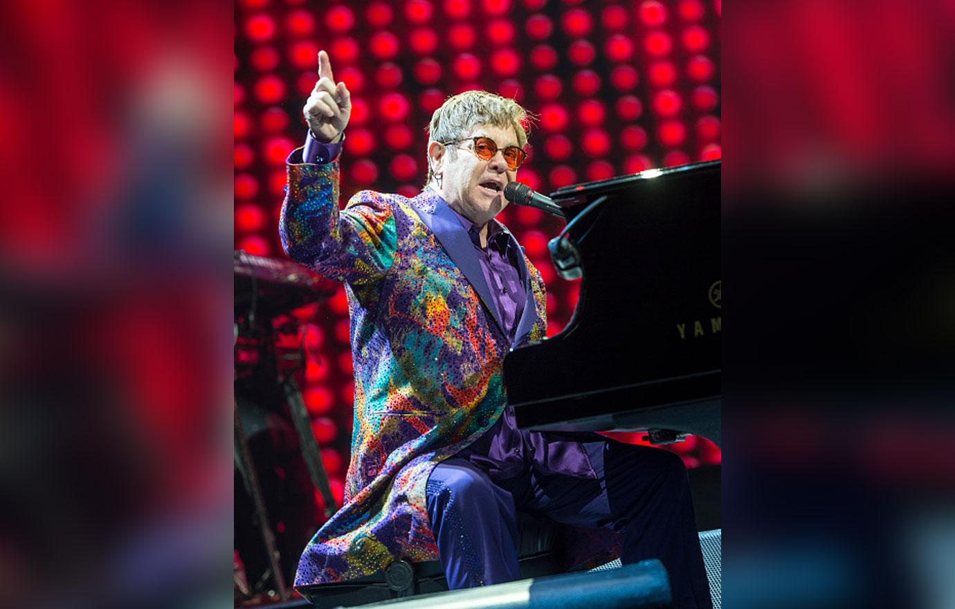 Elton John Performs At Genting Arena, Birmingham