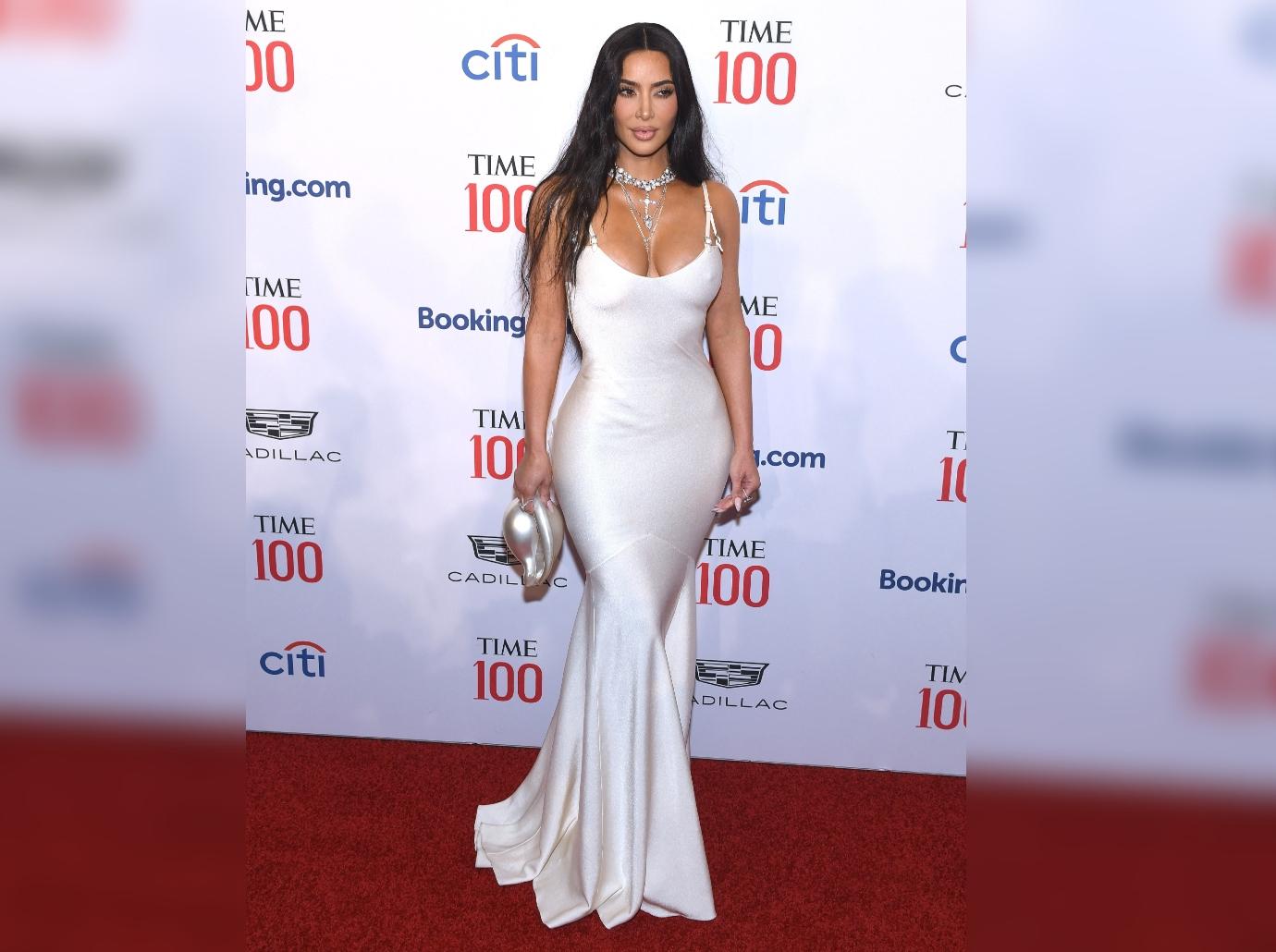 Kim Kardashian Goes Sheer For TIME100 Summit & Opens Up About How