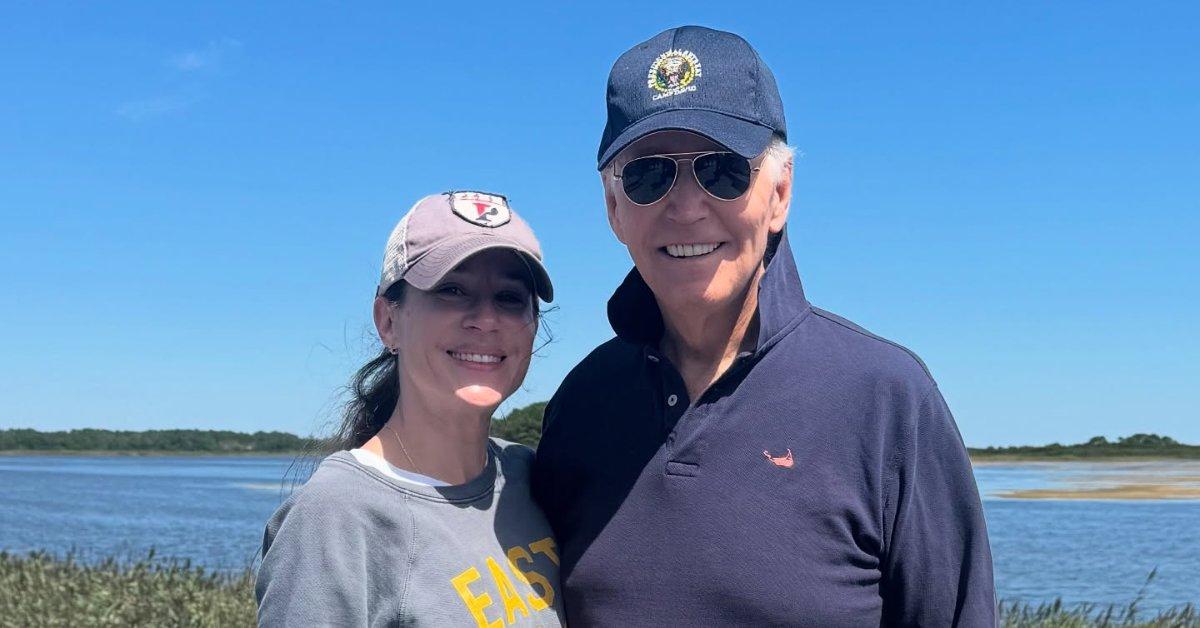 Photo of Ashley and Joe Biden