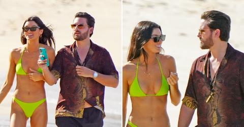 scott disick and anonymous brunette take stroll in st barts photos ok