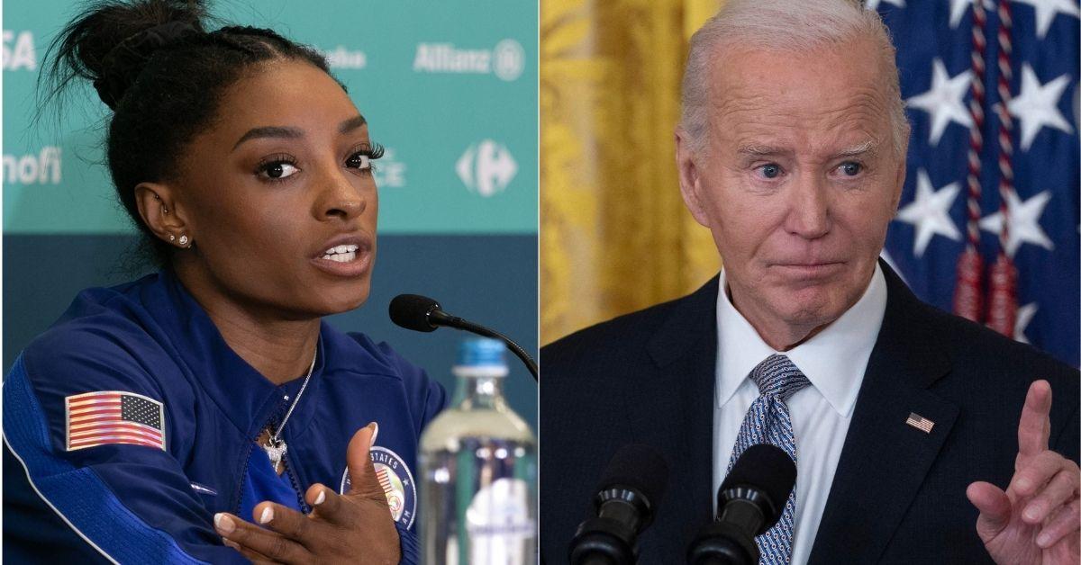 simone biles urges biden to stand up before trump takes over