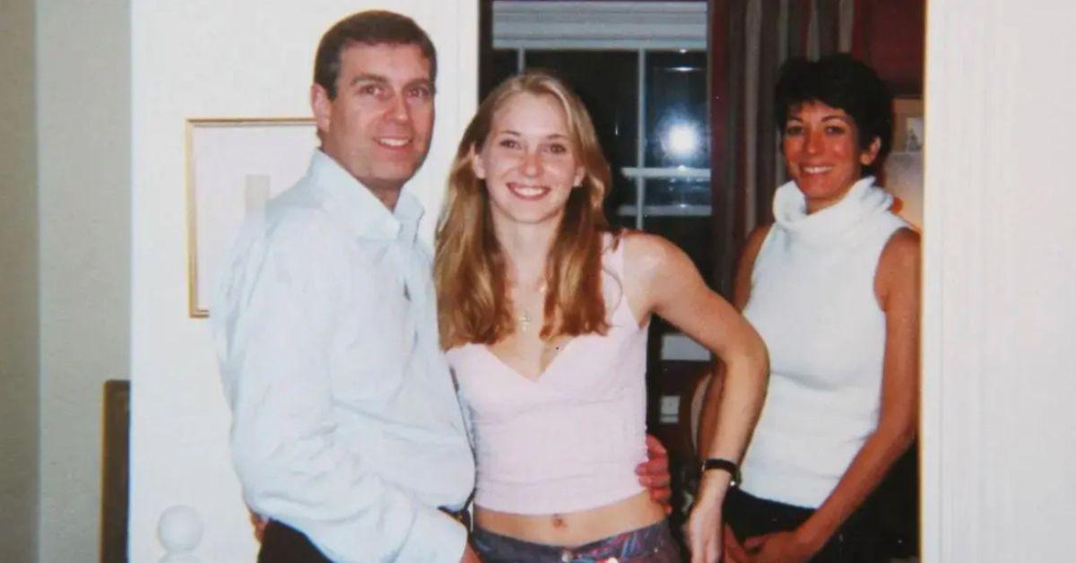 photo of Prince Andrew allegedly licked Virginia Giuffre's toes