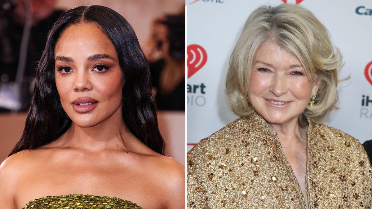 Photo of Tessa Thompson and Martha Stewart