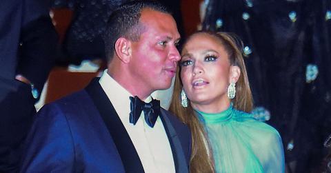 Lovebirds Jennifer Lopez and Alex Rodriguez depart from the 2017 Met Gala