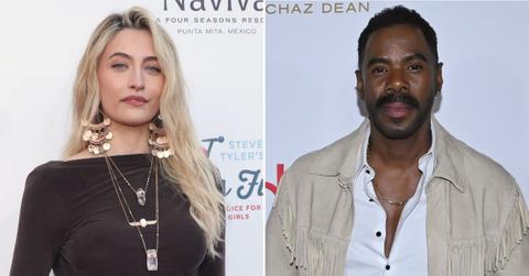 Photo of Paris Jackson and Colman Domingo