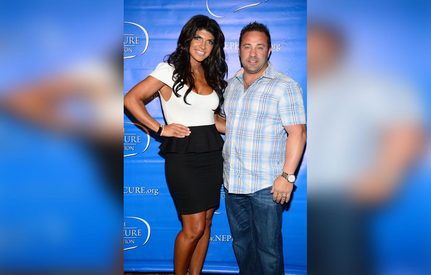 Joe And Teresa At Celebrity Apprentice Teresa Giudice Donates $60,000 To Nephcure Foundation