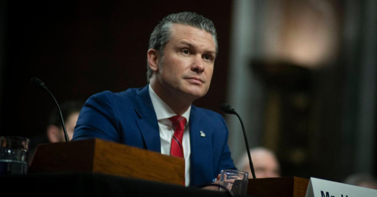 Photo of Pete Hegseth.