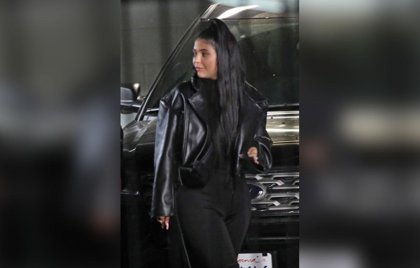 Kylie Jenner Leaves Club With Tyler Cameron