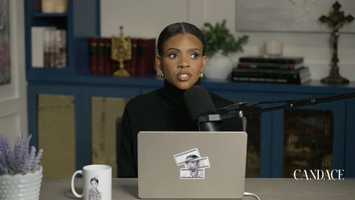 Image of Candace Owens encouraged others to remain skeptical of details regarding Charlie Kirk's murder.