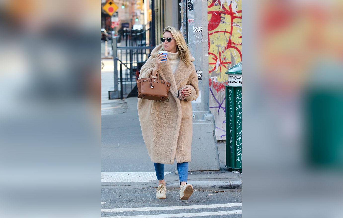 hp nicky hilton teaddy bear coat