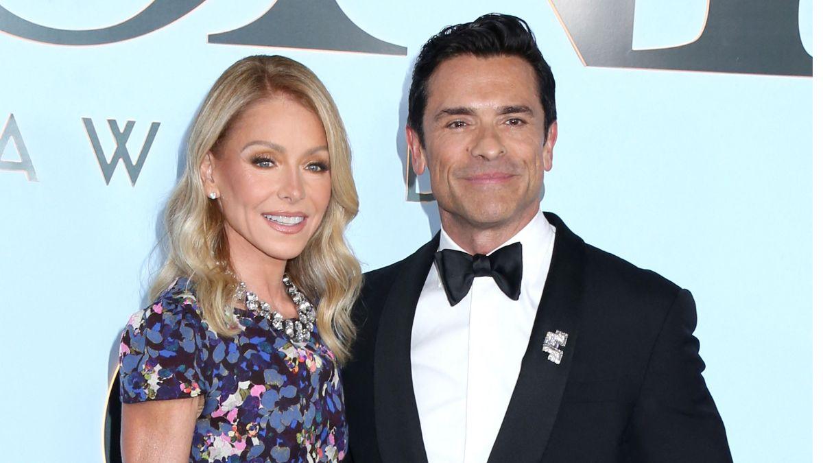 Image of Mark Consuelos frequently jokes he'd find a much-younger girlfriend if he and Kelly Ripa were to ever split.