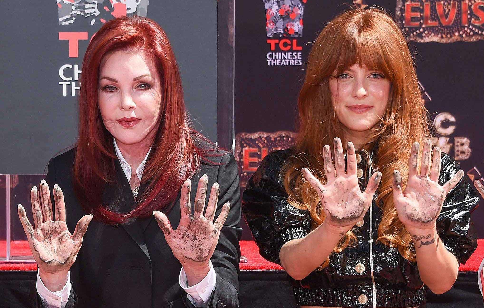 priscilla presley riley keough not on speaking terms