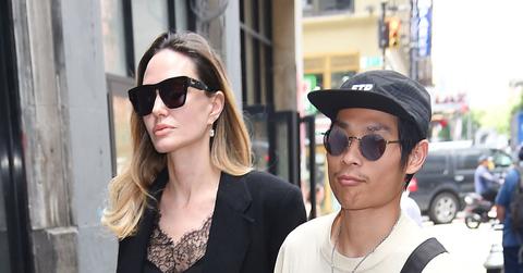 angelina jolie brad son pax concerned never wears helmet