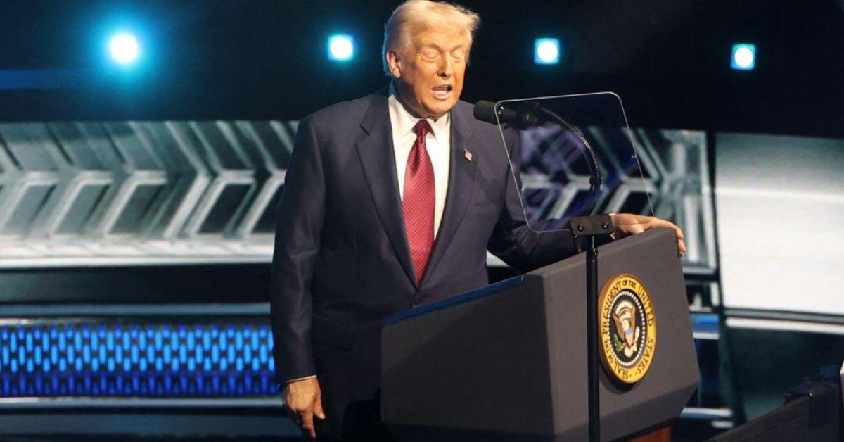 image of 'I was kidding — I was having fun,' Trump explained.