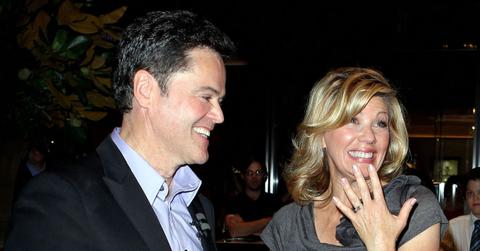 Photo of Donny Osmond and Debbie Glenn.