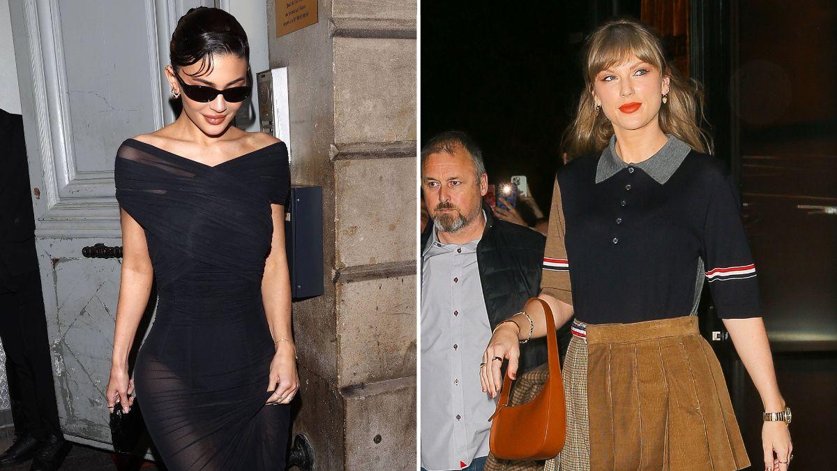 Photo of Taylor Swift and Kylie Jenner were among several celebrities sitting courtside at Game 4 of the NBA finals.