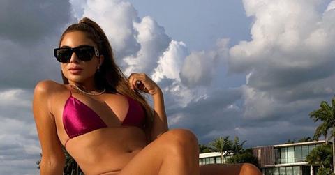 larsa pippen sexy satin bikini oh polly style shop