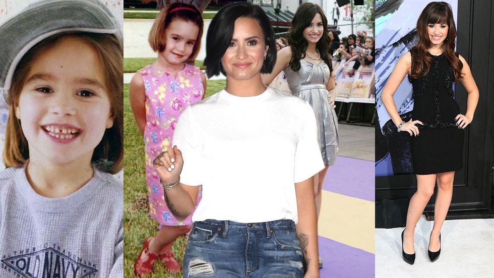 Demi lovato through the years