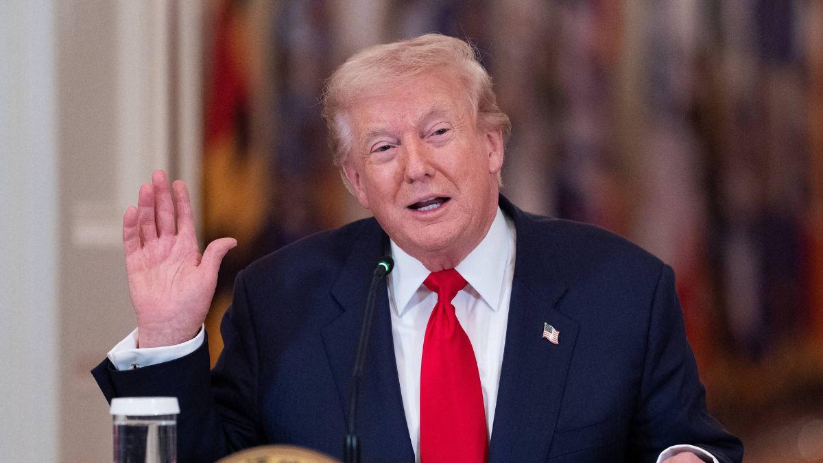 Image of Trump claimed the California election was rigged.