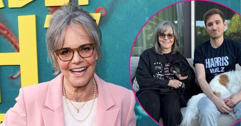 Photo of Sally Fields and her son