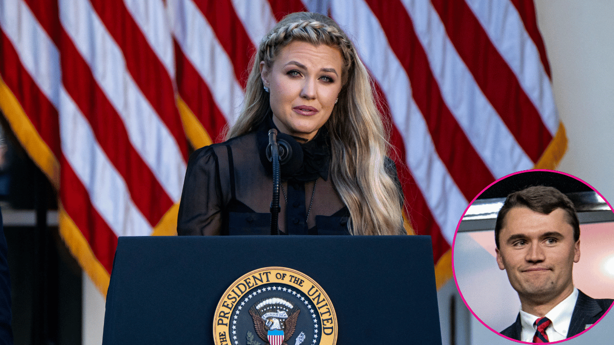 Photo of Erika and Charlie Kirk