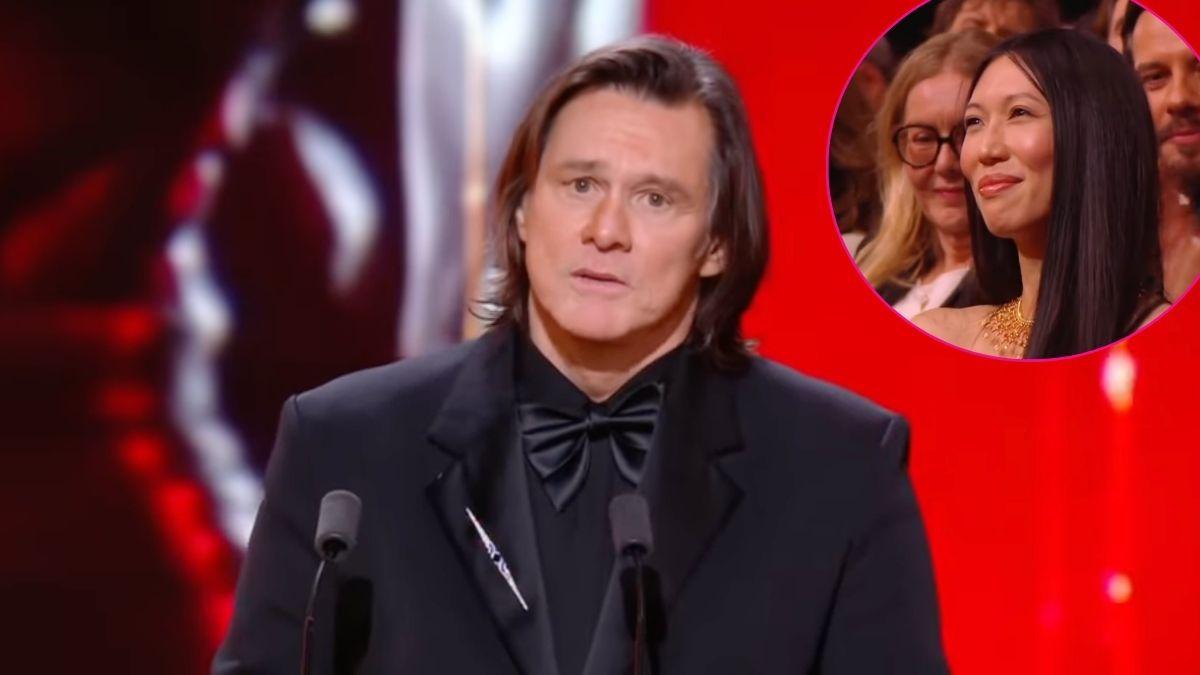 Photo of Jim Carrey and Minzi