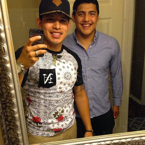 Javi marroquin mirror selfie