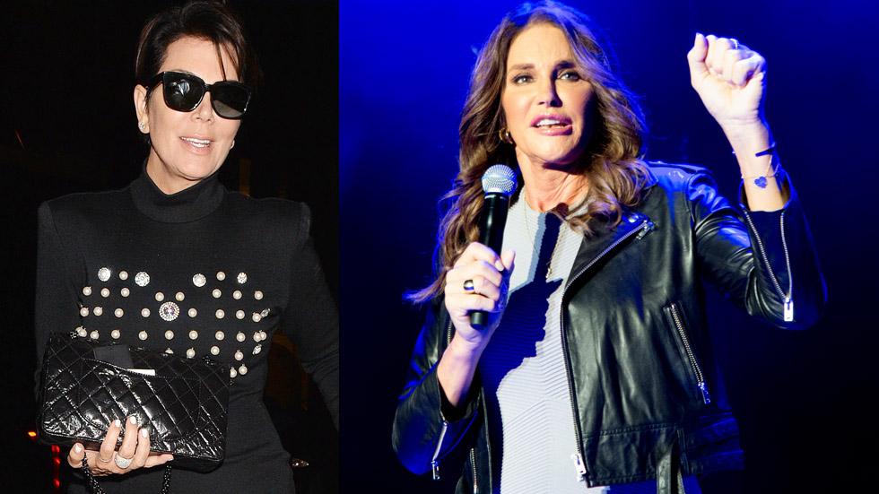 Caitlyn Jenner introduces the band Culture Club as they perform at the Greek Theater in Los Angeles, CA