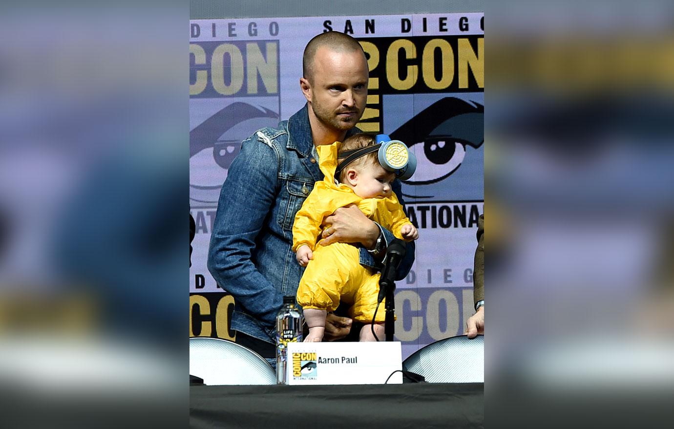 Aaron paul comic con 2