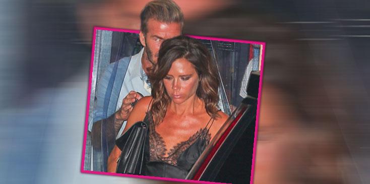 sad skinny victoria beckham dinner david beckham