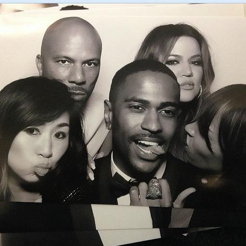 Big Sean Khloe Malika Kim Kanye Wedding