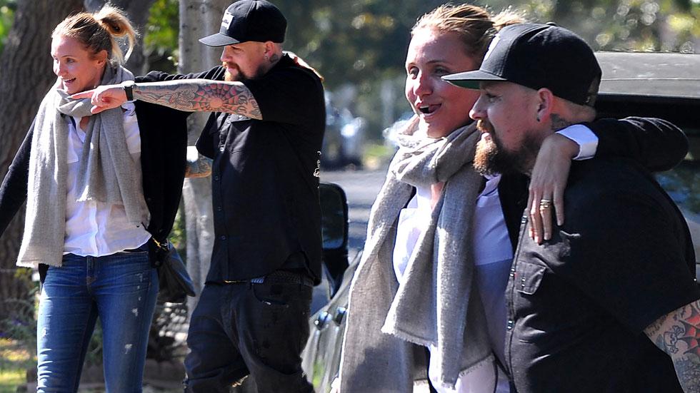 Benji madden cameron daiz hanging drew barrymore