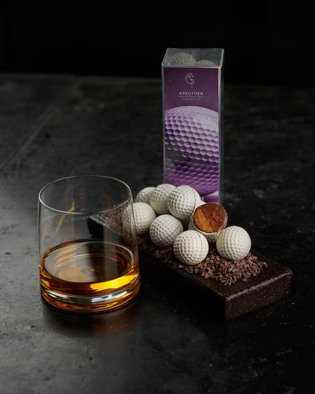 dewars whisky golf balls francesco sapienza