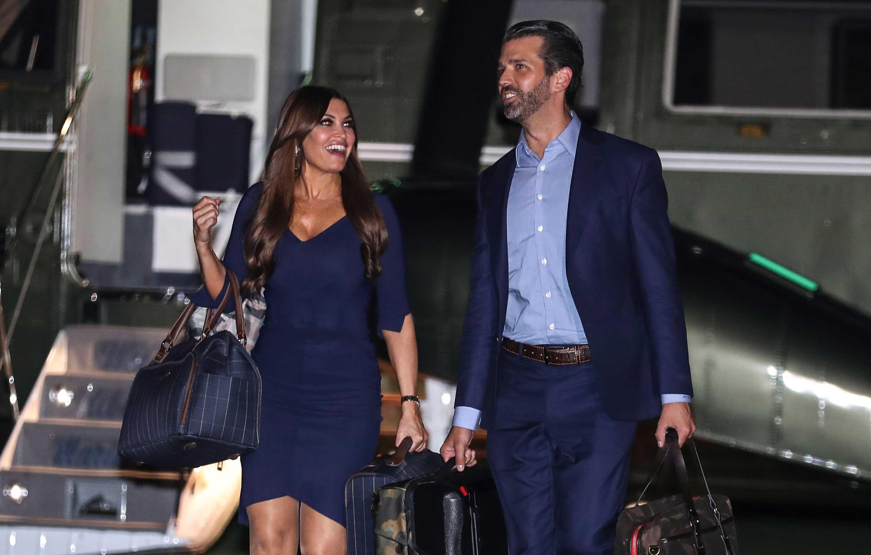 ivanka trump doesnt trust donald trump jr fiancee kimberly guilfoyle