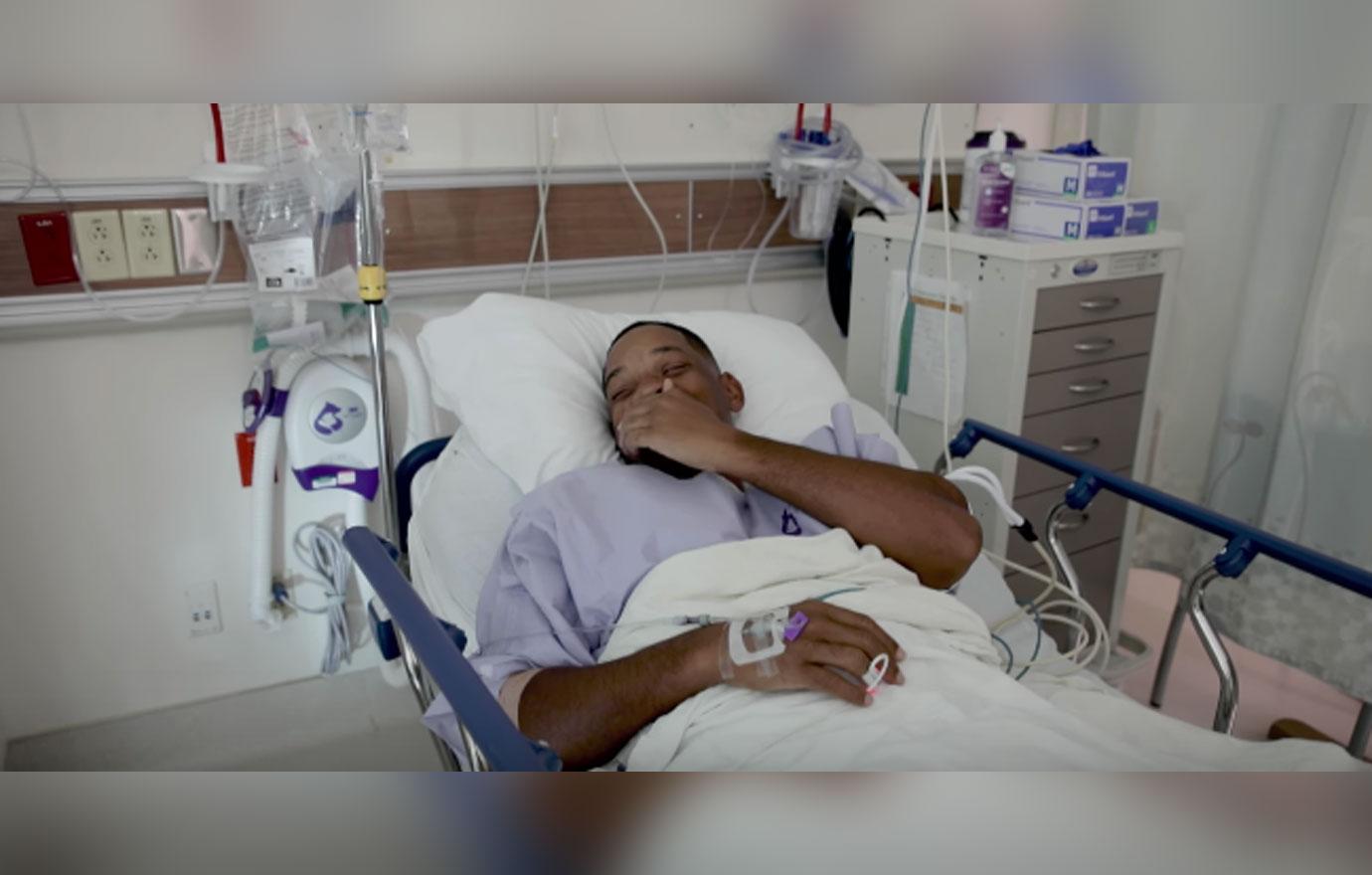 Will Smith Shares Colonoscopy Examination Footage