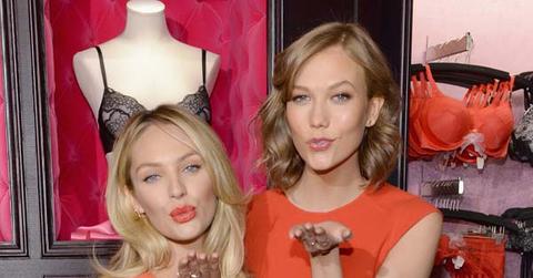 Candice Swanepoel and Karlie Kloss