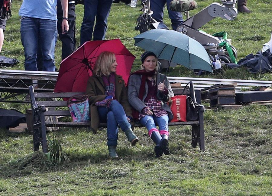 Renee zellweger patrick dempsey bridget jones set