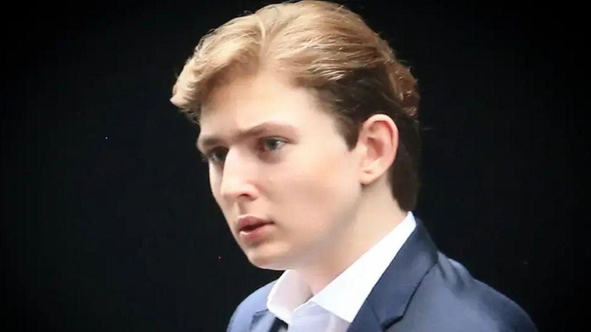 Photo of Barron Trump is currently a sophomore at NYU.