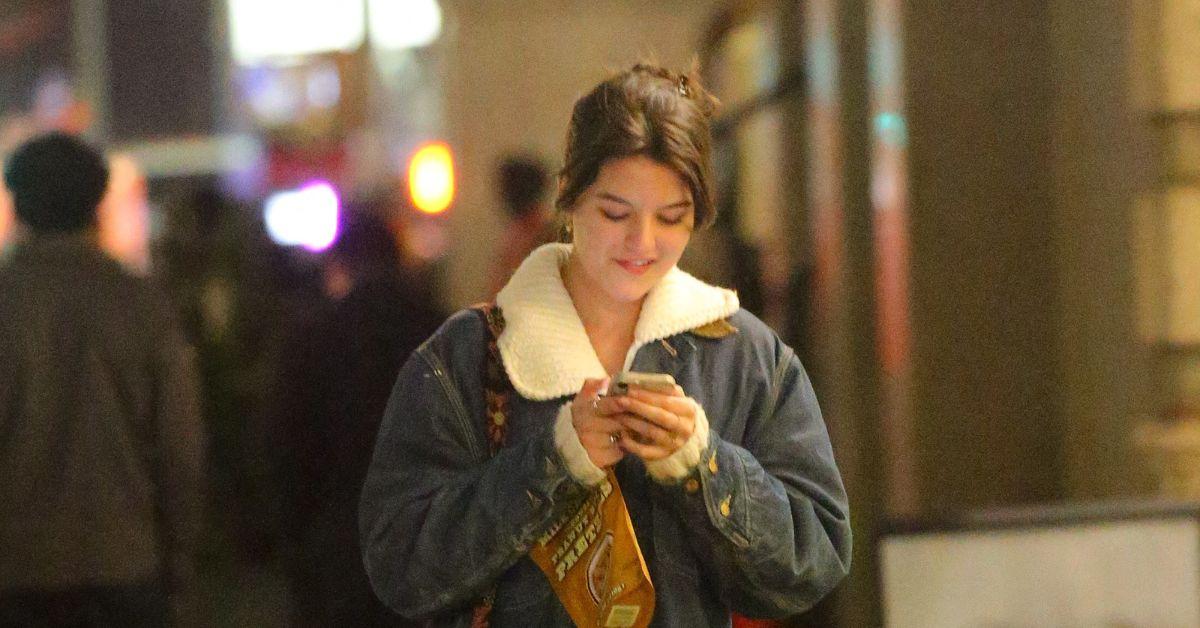 suri katie holmes daughter spotted nyc