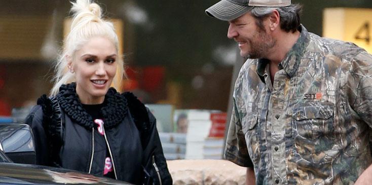 gwen stefani-sons blake shelton kids oklahoma vacation